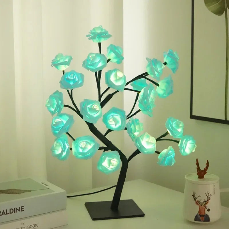 NoVa Premium Illuminated Tree Lamp wrapped as a gift, perfect for any occasion including birthdays, Mother's Day, and Christmas.