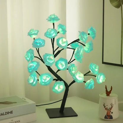 NoVa Premium Illuminated Tree Lamp wrapped as a gift, perfect for any occasion including birthdays, Mother's Day, and Christmas.